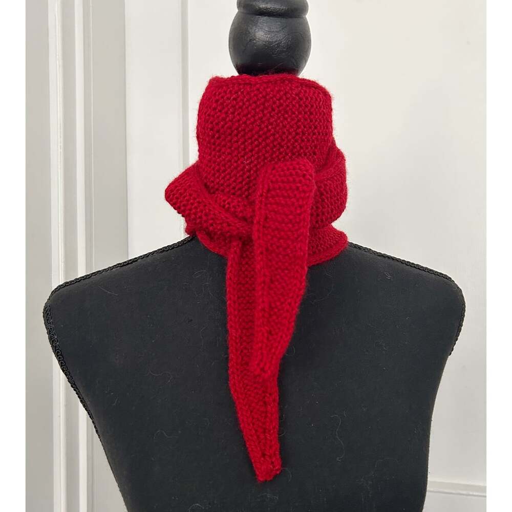 Dark Red Sophie Scarf Size Large